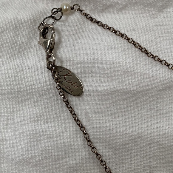 Kate McCullar Pearl and Silver Necklace - Picture 5 of 10